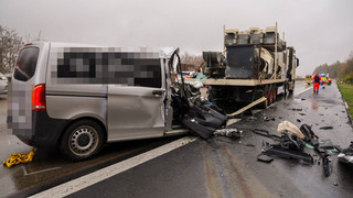 Tödlicher Unfall bei Knüllwald - Autofahrer stirbt auf A7