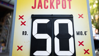 50-Millionen-Jackpot geknackt - zum zweiten Mal in Folge