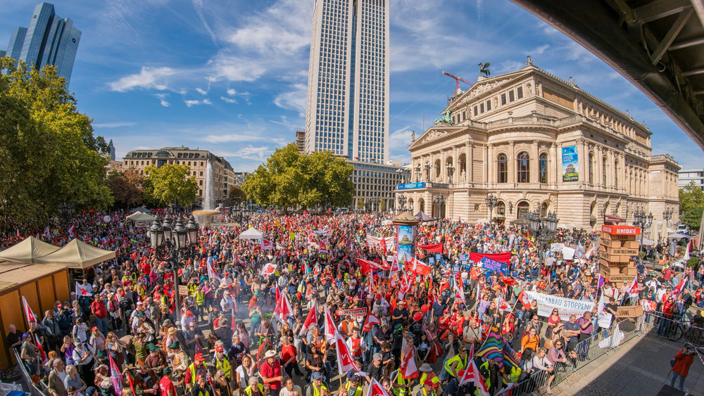 DGB-Aktionstag für den Sozialstaat - Frankfurt