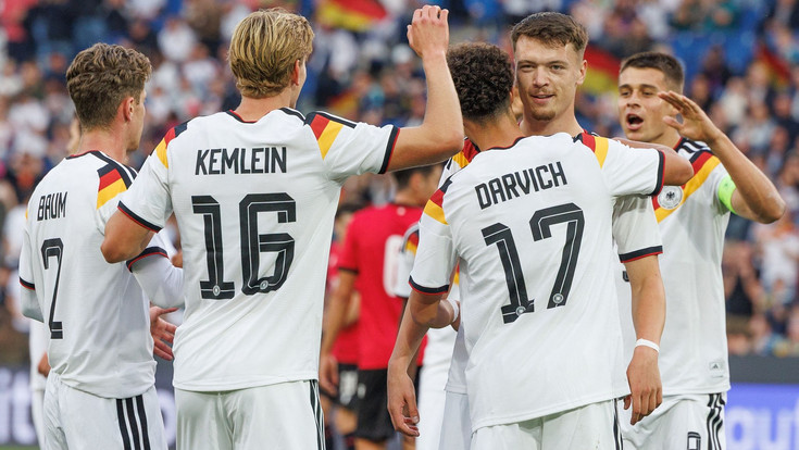 Deutsche U21 bejubelt EM Ticket als Gruppensieger