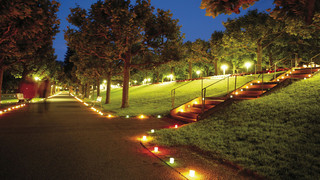 Kurparkfest in Bad Orb mit toller Illumination