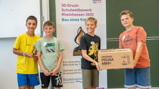 Erster 3D-Druck-Schulwettbewerb in Rheinhessen