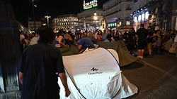 Kommt der Mietpreis-Stopp in Spanien? Protestcamp gegen Wohnungskrise in Madrid