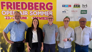 Mittelhessen freut sich auf erstes Friedberg Open Air auf der Seewiese