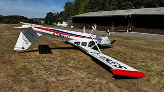 Rhönflug Verein Hünfeld: Wind wirft Segelflieger um