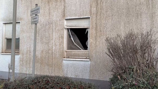 Hanau: Häuserschäden nach Bombensprengung