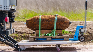 Weltkriegsbombe in Kassel-Rothenditmold gefunden