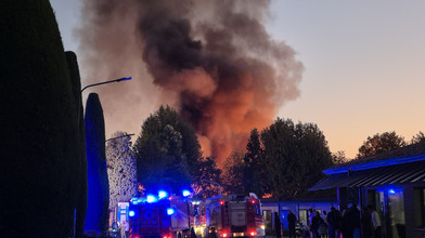 Feuerwehr Dietzenbach hilft: Brand auf Gardasee-Campingplatz