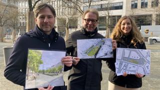 Goetheplatz in Frankfurt wird schöner: Mehr Bäume und Beete