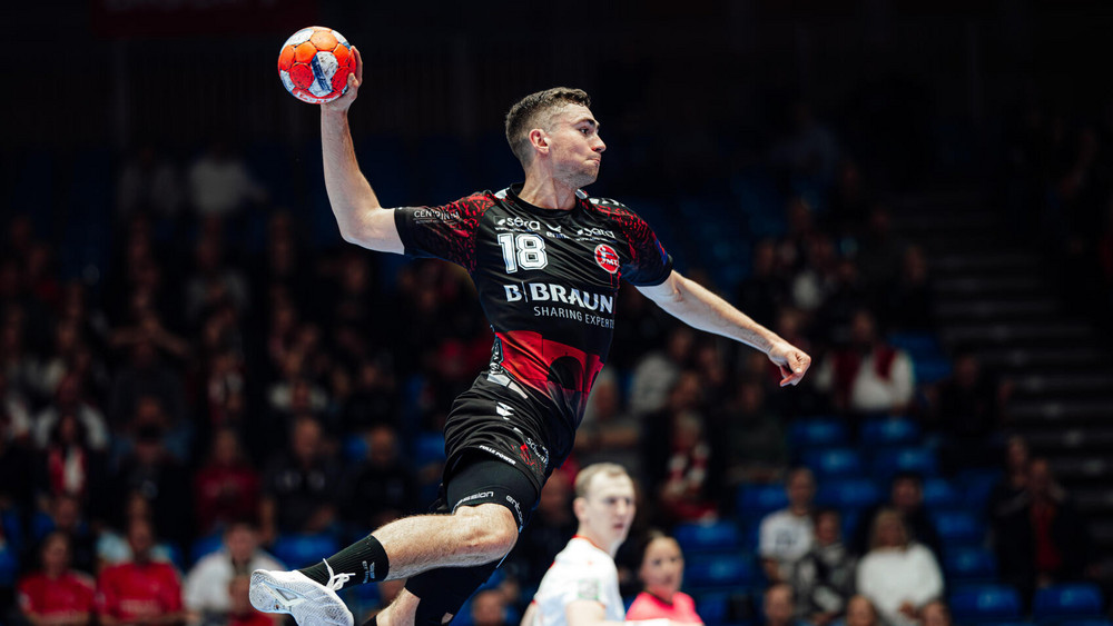 Florian Drosten ist einer der wenigen fitten Melsunger Spieler zum Saisonstart.
