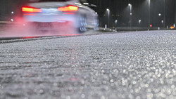 Zahlreiche Glatteis-Unfälle in Mittelhessen - 9 Verletzte