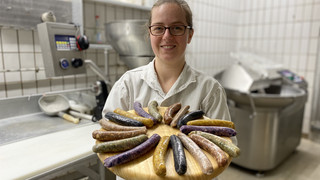 Lampertheim: Metzgermeisterin Victoria Blüm ist die Bratwurst-Queen