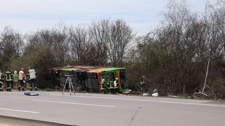 Tödlicher Busunfall auf der A9 bei Leipzig - Prozess beginnt