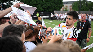 DFB-Team im WM-Quartier angekommen
