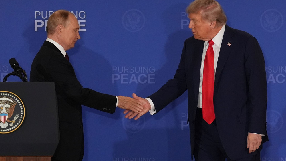 Treffen von Trump und Putin