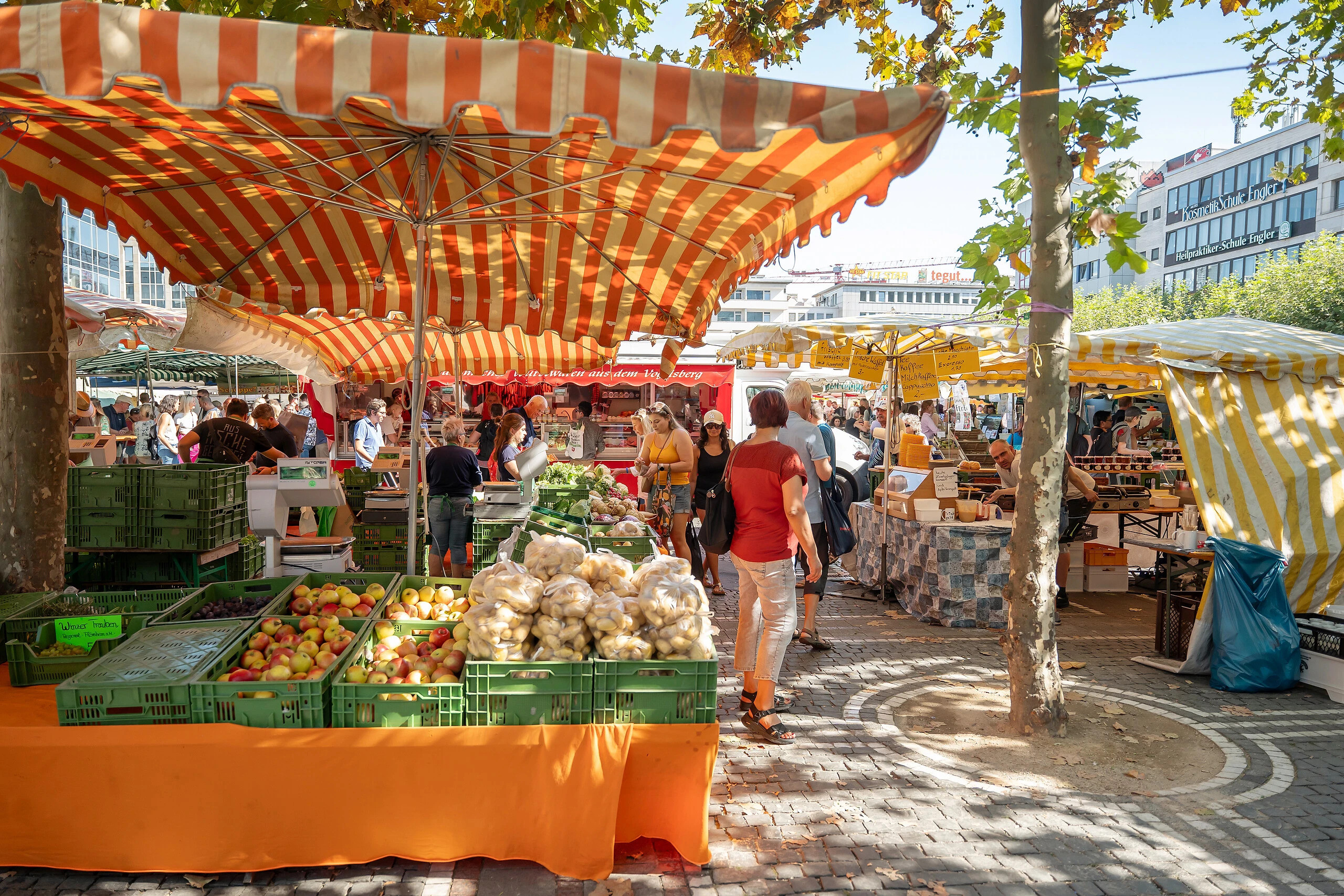 Frankfurter Wochenmarkt muss wegen Kunstwerk umziehen