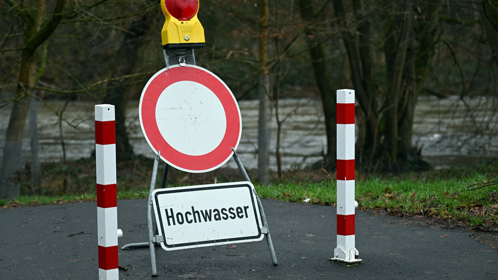 In Hessen könnten Überflutungen auftreten.