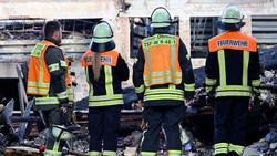 Ein Dorf im Schock: So sieht es nach dem Brand aus