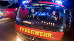 Reifenplatzer bei Feuer: Explosionsartige Geräusche in Mainz