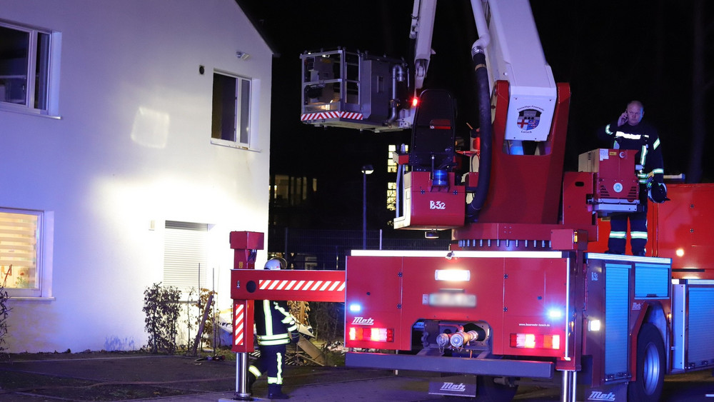 Die Feuerwehr ist zu einem Brand in einem Behindertenwohnheim in Lorsch angerückt.
