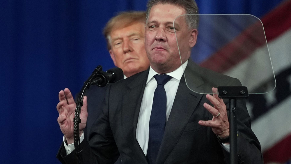 Gernot Döllner und Donald Trump
