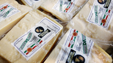 Ungewöhnlicher Diebstahl in Mainz: 34 Packungen Parmesan weg