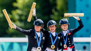 Gold und Silber: "JBW" und Werth dominieren in der Dressur