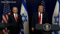 Treffen mit Netanjahu: Trump droht dem Iran und der Hamas