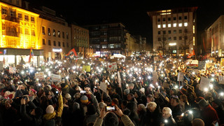 10.000 Menschen bei Demo gegen Rechts in Fulda