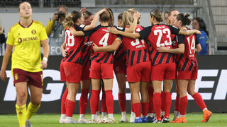Eintracht-Frauen landen lockeres 5:1 gegen Duisburg