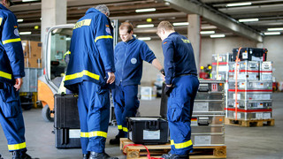 Erdbeben-Katastrophe in der Türkei - Helfer aus Hessen angekommen