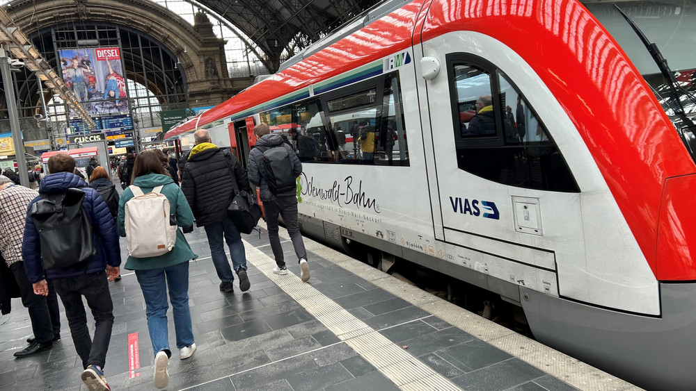 Odenwaldbahn Frankfurt Hauptbahnhof