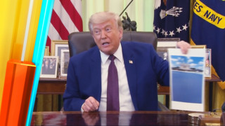 Donald Trump präsentiert sein neustes Bauvorhaben