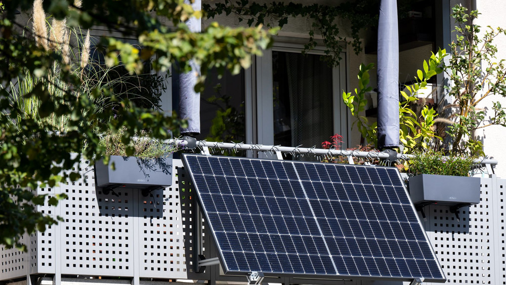 Solarstrom vom Balkon