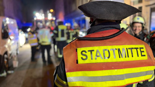 Brand im Wiesbadener Westend: Großeinsatz in der Nacht