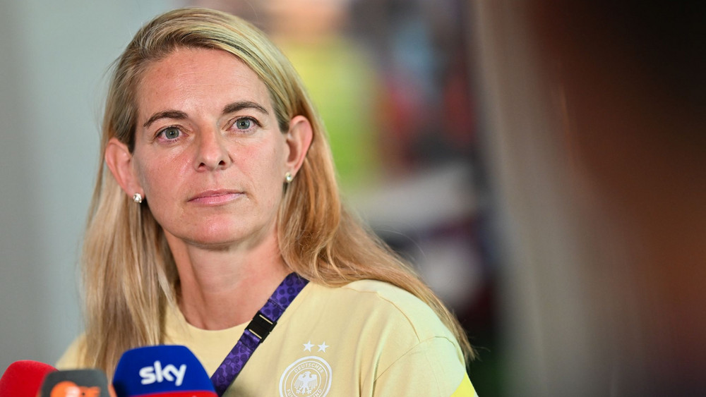  DFB-Direktorin Nia Künzer spricht über den deutschen Viertelfinalgegner Frankreich.