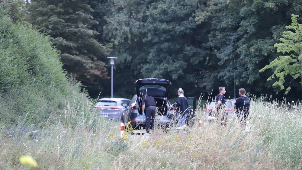 In Unterliederbach endete die Verfolgungsjagd der mutmaßlichen Geldautomatensprenger.