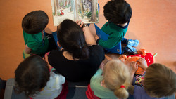 Familienlesung mit Muffins und Kakao in Mainz