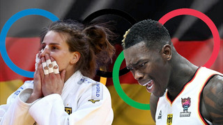 Schröder und Wagner tragen deutsche Fahne in Paris