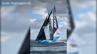 Startchaos in Kiel: Crash beim Ocean Race Europe