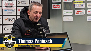 Krefeld Pinguine gewinnen auch das dritte Straßenbahnderby der Saison gegen die DEG