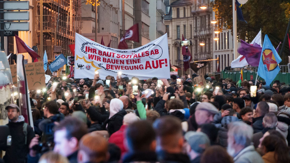 Demonstrationen „Gen Z regelt“ – Frankfurt