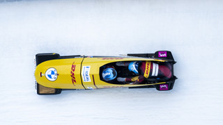 Bob-Weltcup: Wiesbadenerin Kalicki siegt mit Bahnrekord in Sigulda