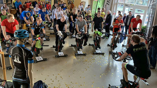 "Dämmel Event" bei Antonius in Fulda: Radeln für einen guten Zweck