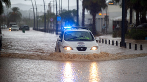 Heftige Überschwemmungen in Spanien
