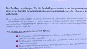 Verdi: Warnstreiks legen Betrieb an mehreren NRW-Unikliniken lahm