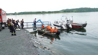 Zwei Männer nach Tretbootausflug an Talsperre Pöhl vermisst
