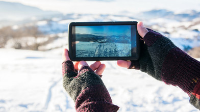 Handy bei Kälte: Wenn das Smartphone friert