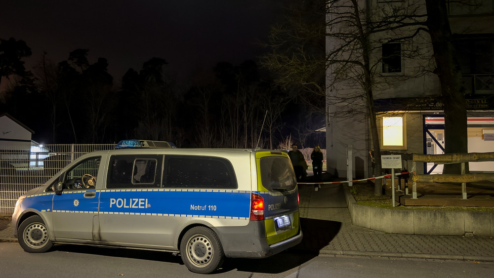 Der Fundort der Leiche in Heusenstamm. 