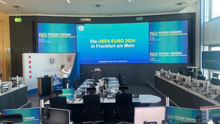 Frankfurter Polizei stellt EM-Sicherheitskonzept vor